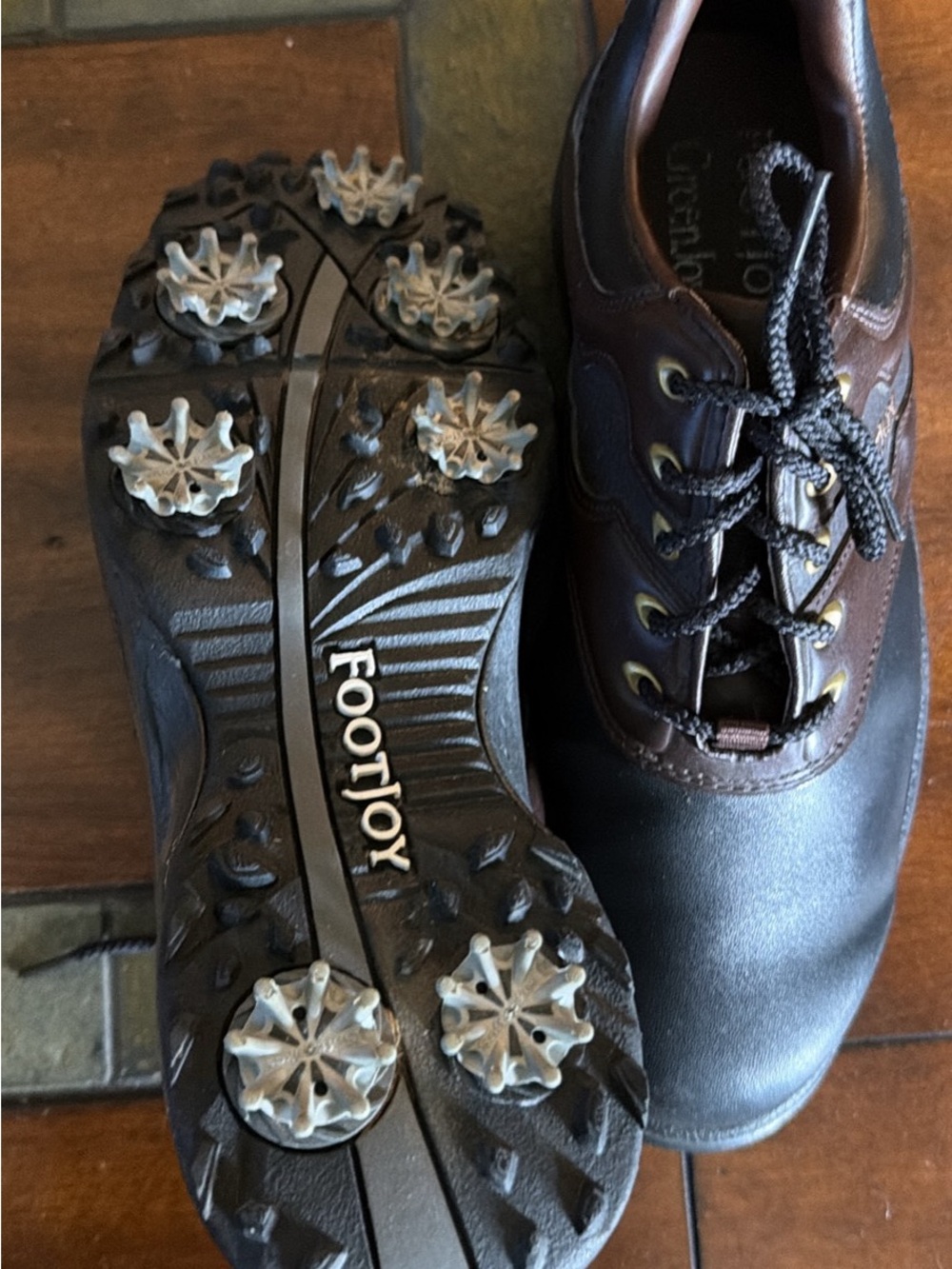 FootJoy Black and Brown Golf shoes